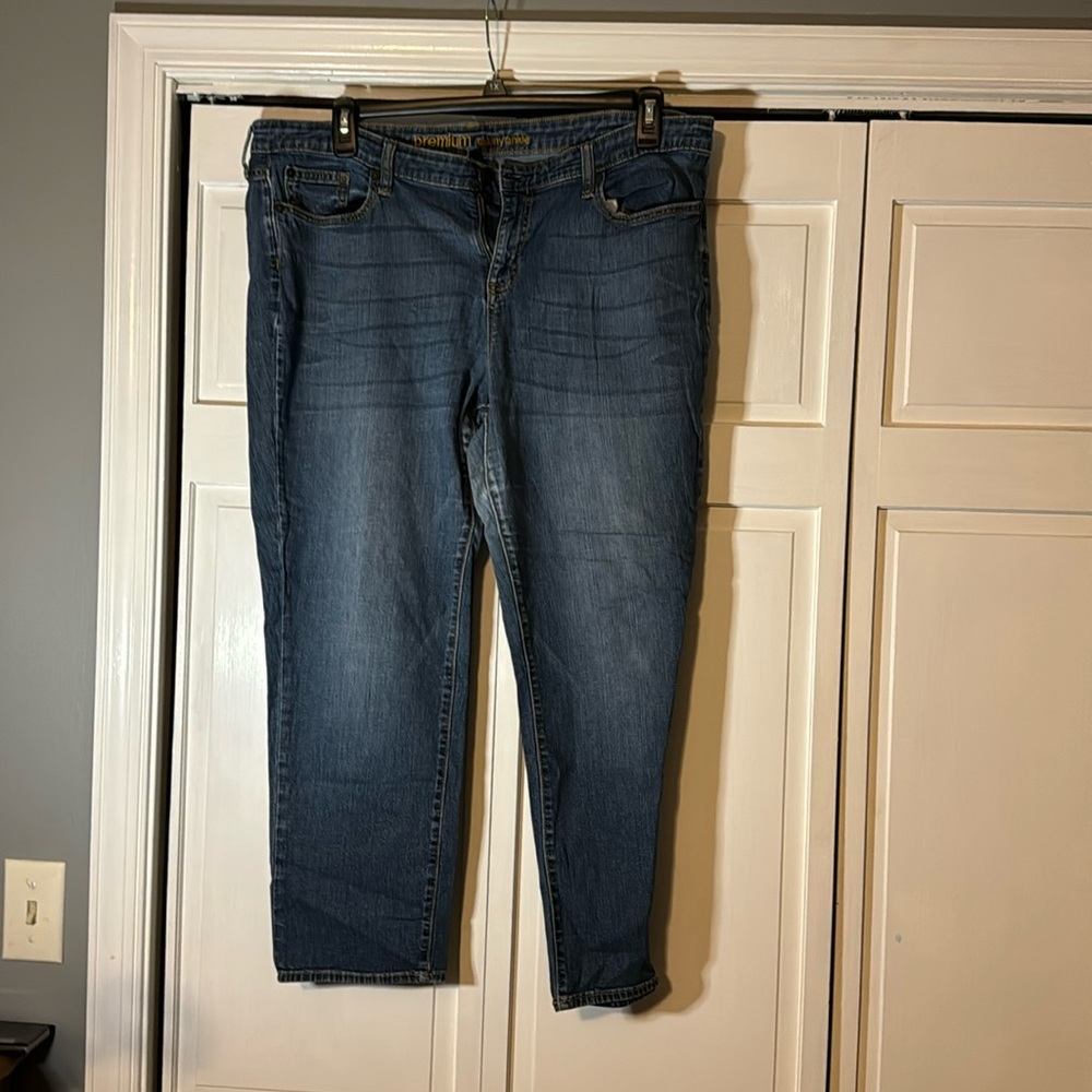 Gap skinny ankle cut jeans